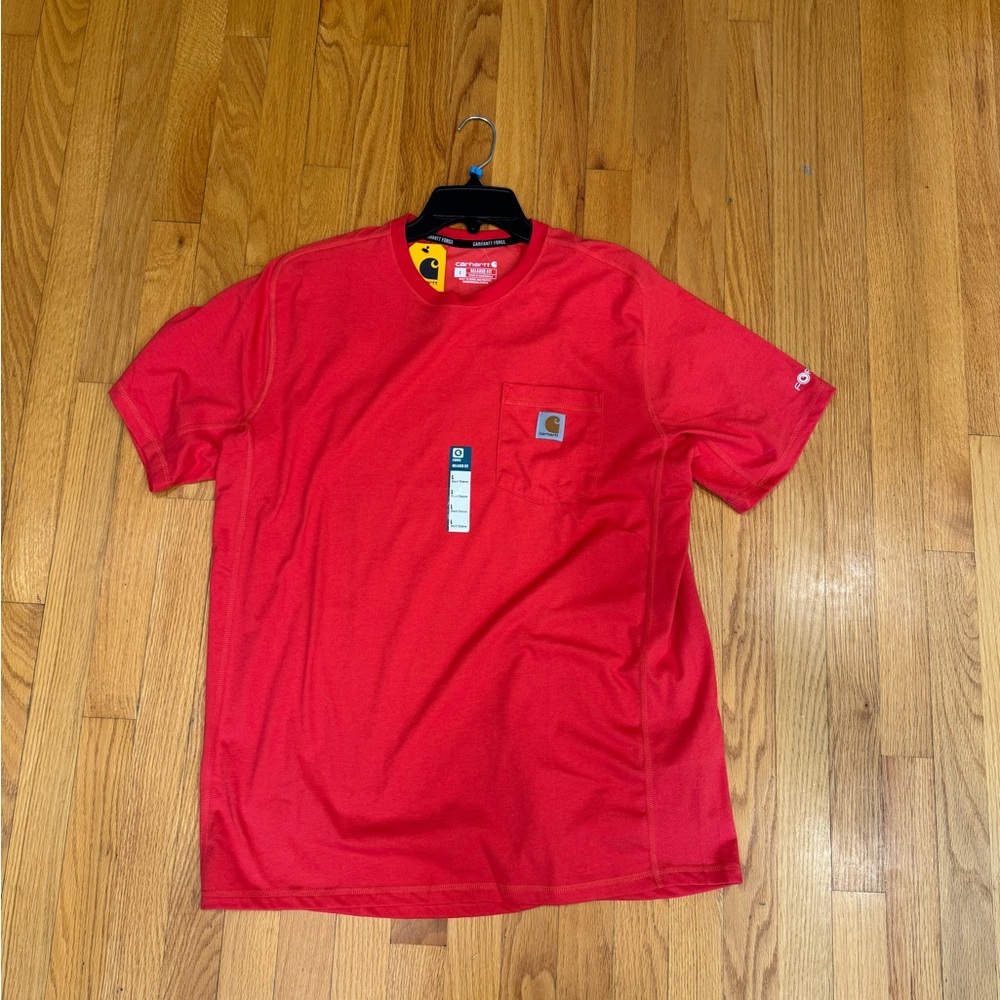 Large Red Carhartt Shirt